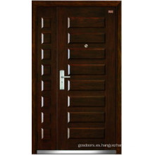 Puerta de acero y madera (LT-319)